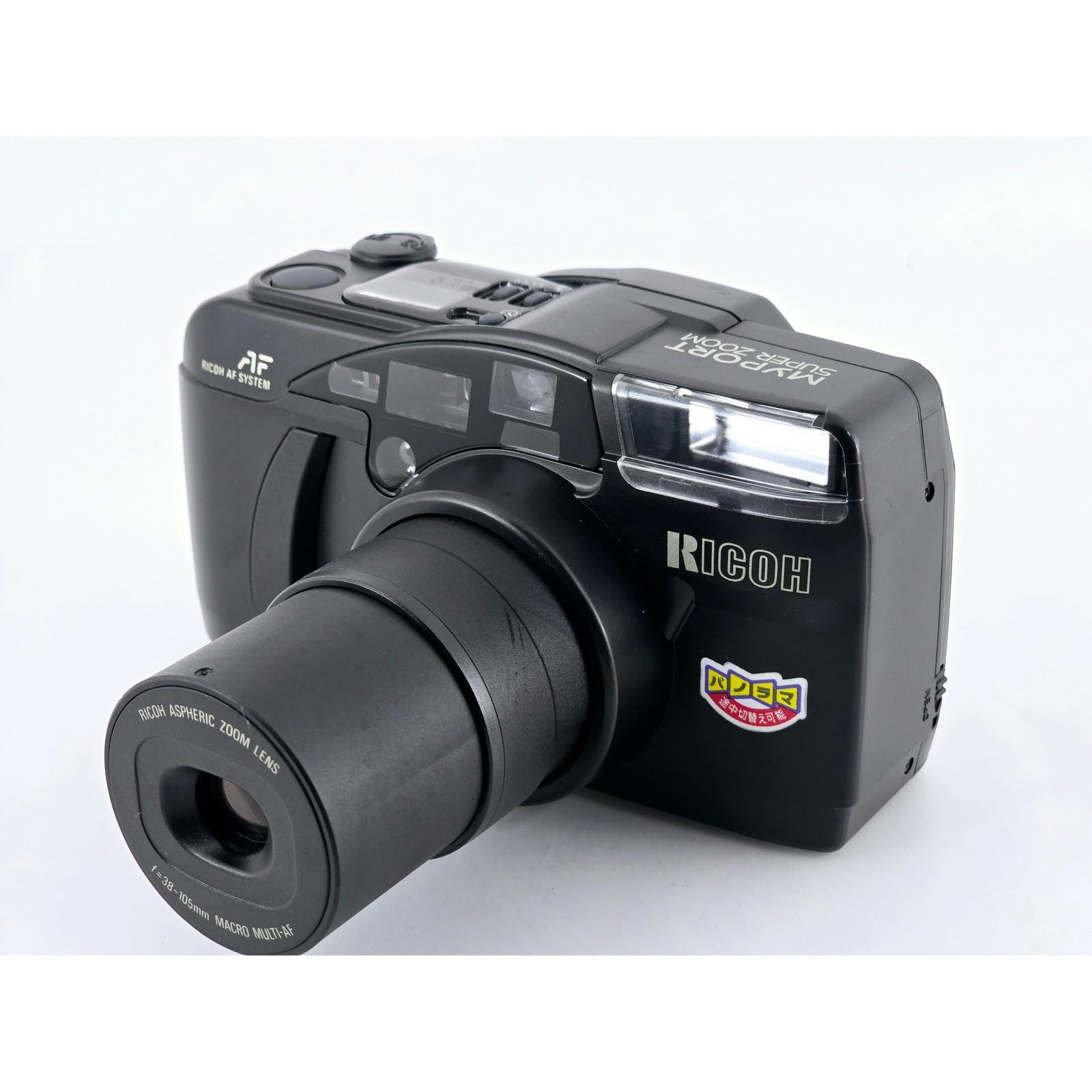 RICOH MYPORT スーパーズーム Vintage Near MINT Ricoh Myport Super Zoom Point & Shoot 35mm Film