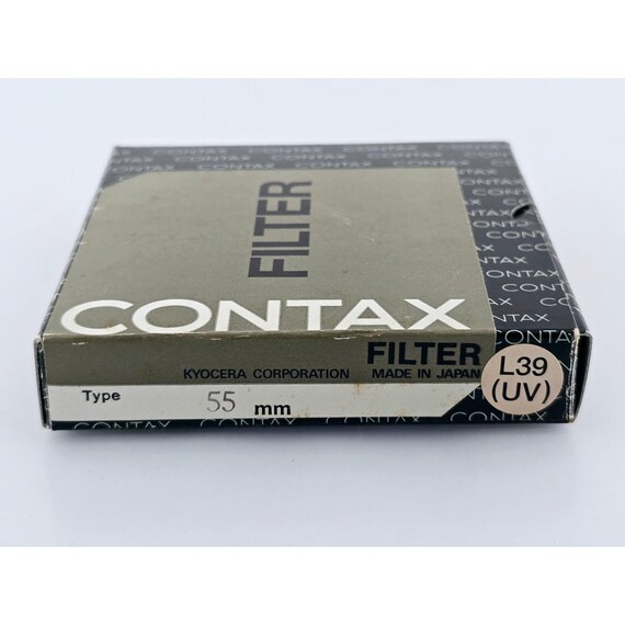 Vintage MINT Contax 55mm L39(UV) MC Lens Filter From Japan - Etsy