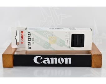 Vintage Unbenutzte Canon EOS Original Hals Schulter Breiter Riemen 1,57 in (4 cm) Aus Japan