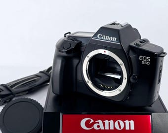Vintage Mint Canon Eos 650 Af Slr 35 mm Film Kamera nur Gehäuse aus Japan