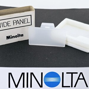 Vintage Mint Minolta Wide Angle Diffuser Panel 8668-500 for 200X Flash From Japan