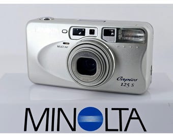 Vintage Minolta Capios 125s 35mm Film Compact Camera - Etsy Canada