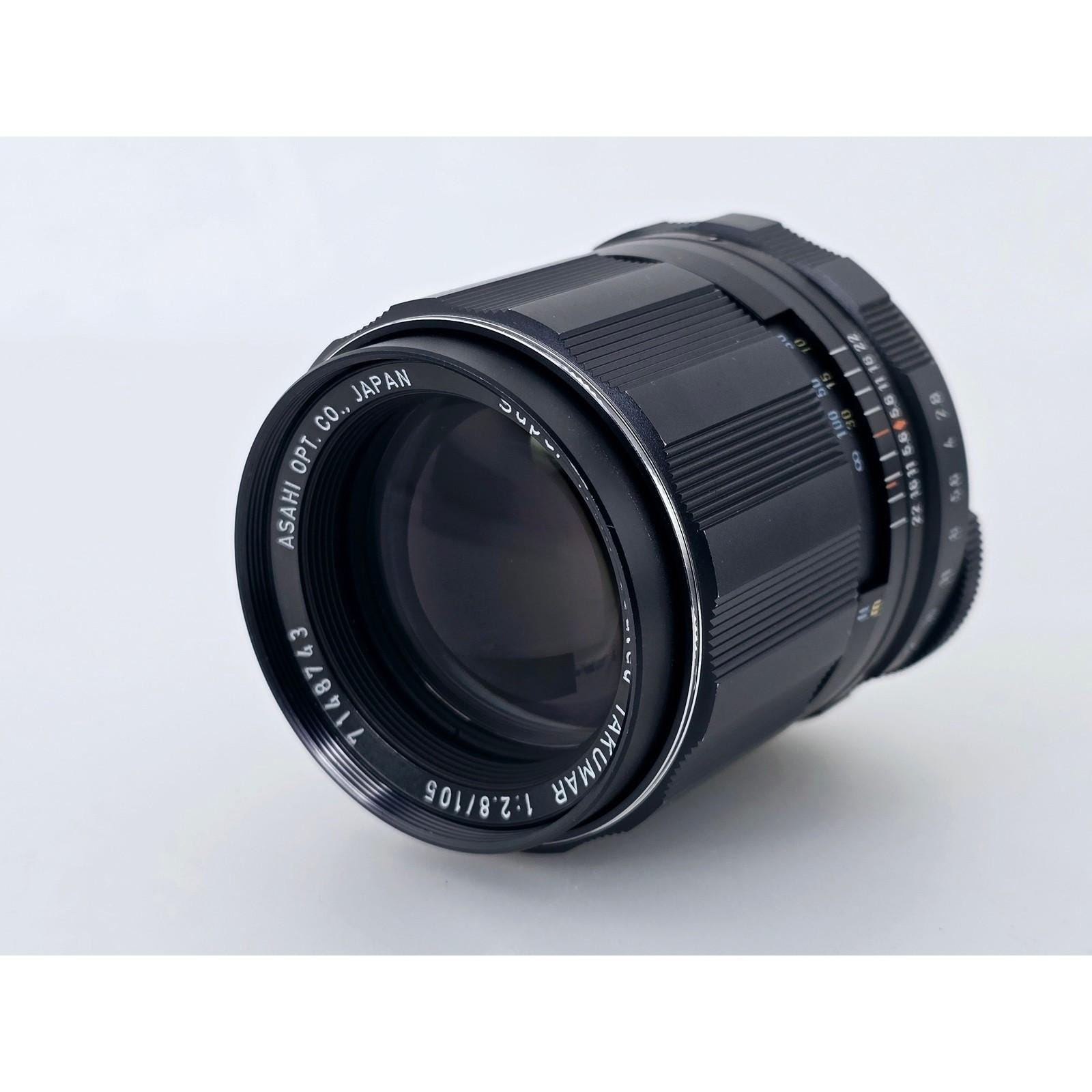 Vintage Near Mint Pentax Super Multi Coated Takumar 105mm F2.8 SMC