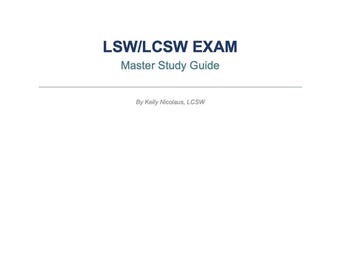 2026 LCSW EXAM Master Study Guide