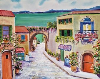 Mediterranean Village, Sardinia Summer, Seaside Retreat, Holiday Retreat