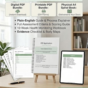 PIP-ansökningsguide: Fullständigt stöd för ansökan om personlig självständighetsersättning (digital nedladdning) 2026