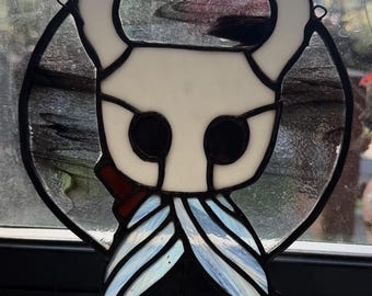 Knight Fan Art Metroidvania Stained Glass Pattern SVG PDF PNG