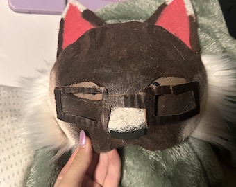 Tier Halbmaske NUR QUOTES