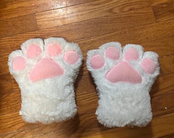 Patas de fursuit (blancas)