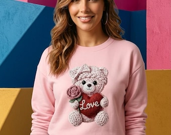 Ultra-Soft Adult Crewneck Sweatshirt - Large