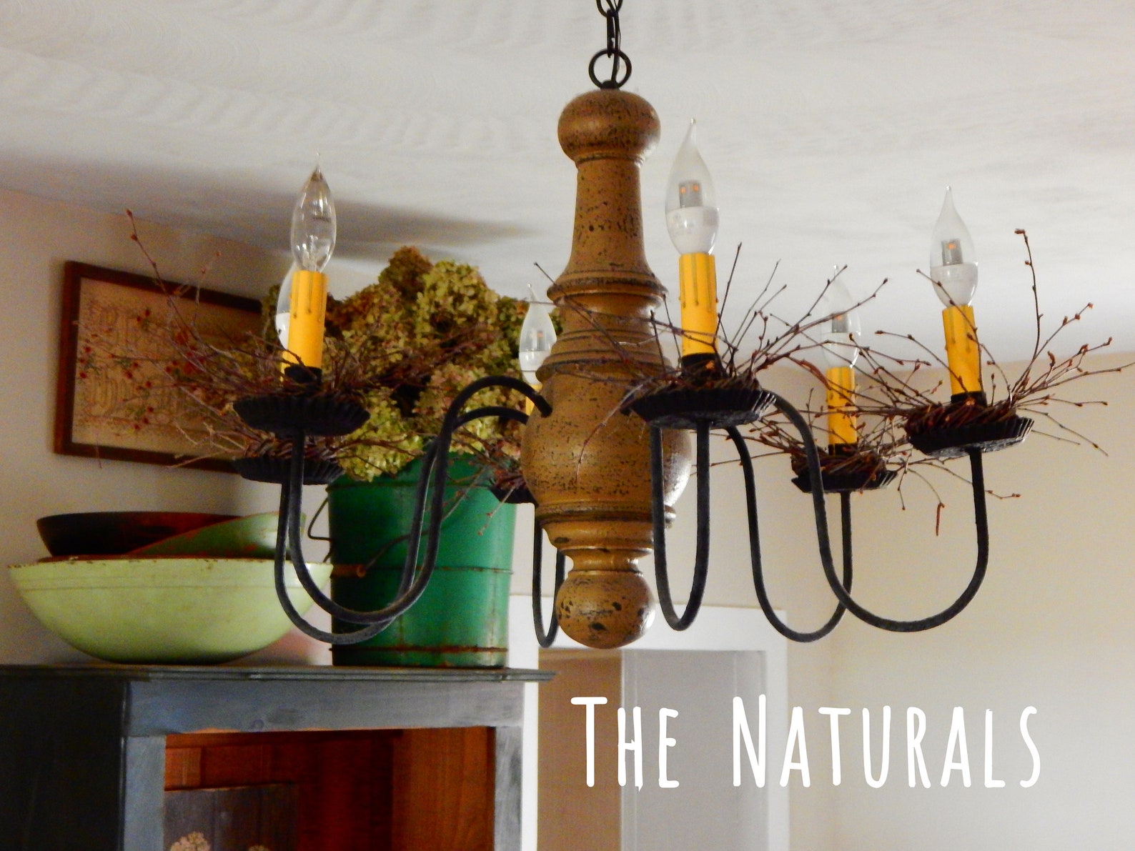 8 Birch 3 CANDLE RING WREATHS For Primitive Country Etsy