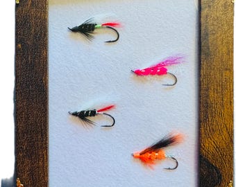 Arte de mosca enmarcado