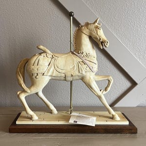 Antique carousel horse - Etsy 日本