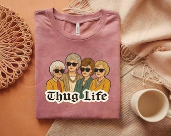 Thug life Golden Girls PNG, Tv show png