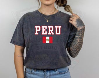 Peru Flag PNG, Peruvian Pride Sublimation Design (Digital Download)