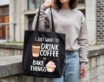 Coffee and Baking PNG Design, Baker Gift, Sublimation Art (Digital Download)