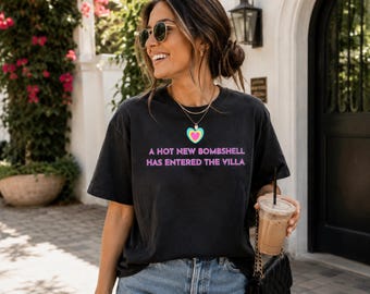 Bombshell PNG, Love Island Shirt Design, Hot New Villa Entry (Digital Download)