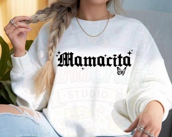 Mamacita PNG SVG, Latina png Sublimation Digital Design