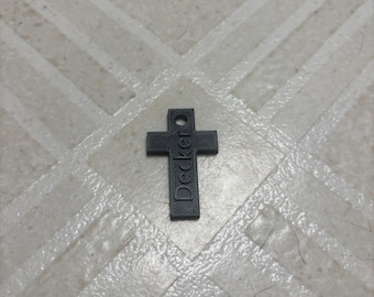 Custom Cross Key Chain