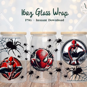 Glass spiderman - Etsy 日本