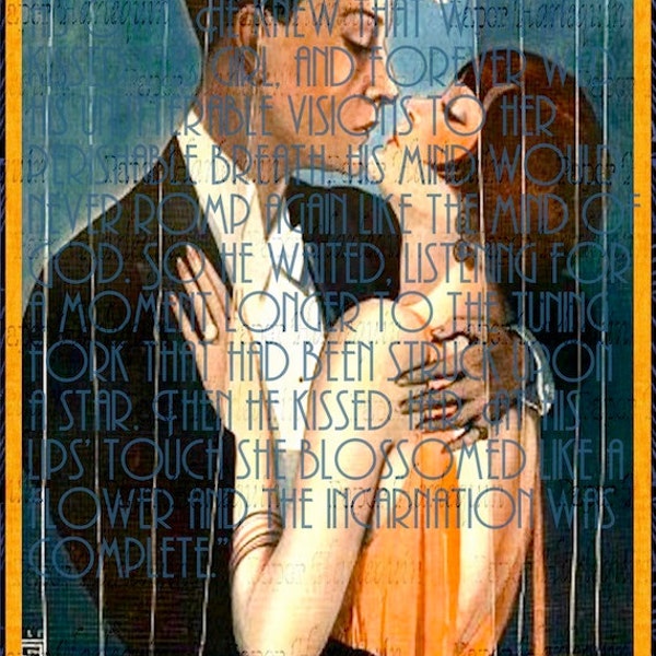 Art Deco Great Gatsby Jazz Age Printable Poster DIY