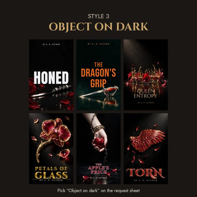 Custom Book Cover Made to Order in Any of Our Styles, Your Title Typeset afbeelding 5