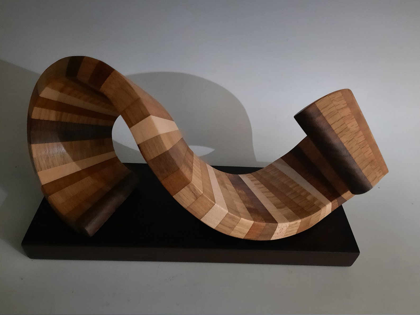 Modern Abstract Wood Art Sculpture Etsy
