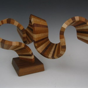 modern sculpture abstract sculpture wood sculpture image 3