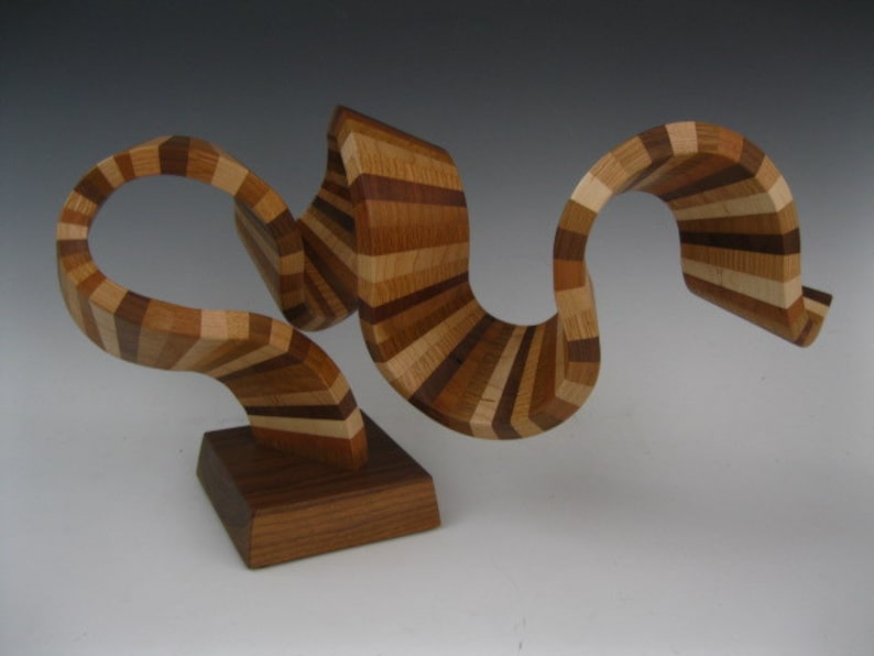 modern sculpture abstract sculpture wood sculpture image 3