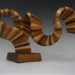 modern sculpture abstract sculpture wood sculpture image 4