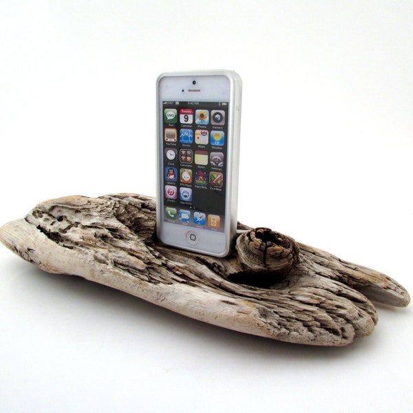 Driftwood iPhone 5 Docking Station