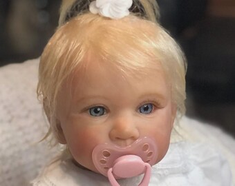 Reborn Piper by Andrea Arcello, CUSTOM, vinyl life like baby doll