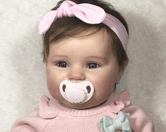 Reborn Maddie by Bonnie Brown 24" vinyl life like Baby doll