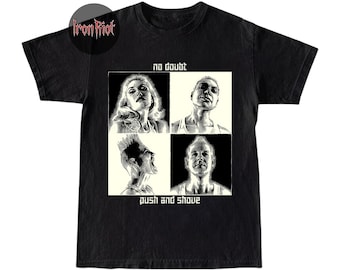 Ongetwijfeld T-shirt - push-and-shove album graphic T-shirt - Gwen Stefani Band Merch - ska popmuziek cadeau voor haar IR76