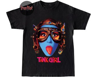 Tank Girl T-shirt - Film Graphic T-shirt 1995 - jaren 90 cultfilmmerchandise - feministische punkcadeau voor haar IR106