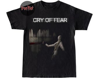 Cry of Fear T-shirt - Indie Horror Game Graphic Tee - Psychological Dark Game Merch - Horror Gamer Gift IR144