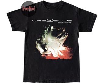 Chevelle T-shirt - Wonder Whats Next Album Graphic Tee - merchandise alternatieve rockband - muziekcadeau voor hem IR145