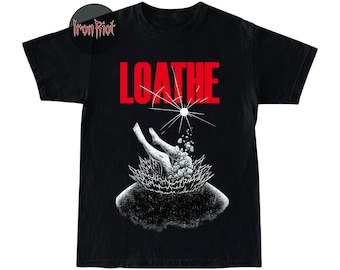 Loathe T‑shirt – officieel bandmerchandise T-shirt – uniseks grafisch shirt – tourstijl IR04