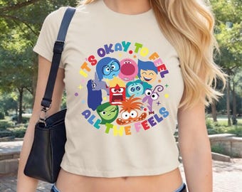 It's Okay To Feel All The Feels Sweatshirt, Disneyland Sweater, Therapy Sweatshirt, Teacher Shirt, Gift for Teacher, Speech Terapy Shirt