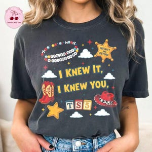 Disneyland Toy Story 5 babytröja, visste det, jag visste dig-tröja, TS Toy Story 5-inspirerad tröja, jag visste det, jag visste dig TS babytröja bild 4