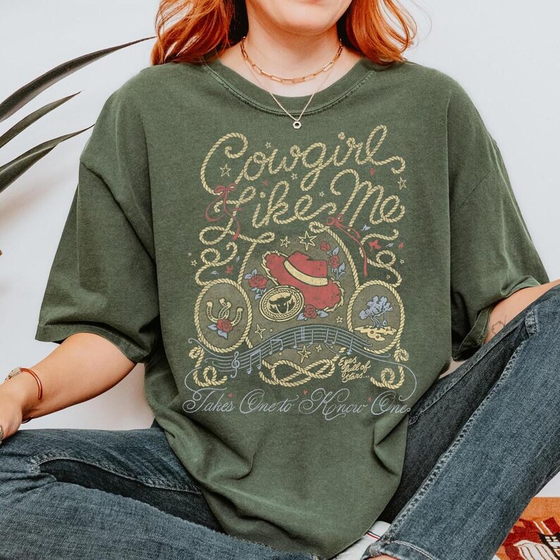 Cowgirl Like Me Shirt, Character Jessie Toy Story Shirt, Tay Story Shirt, Vintage Western Tee, Toy Story Lovers Shirt image 4