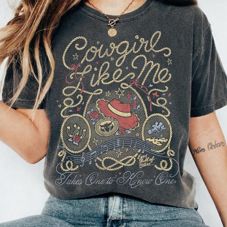 Cowgirl Like Me Shirt, Character Jessie Toy Story Shirt, Tay Story Shirt, Vintage Western Tee, Toy Story Lovers Shirt image 3