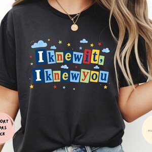 I Knew It Baby Tee, I Knew You, Toy Story 5 Comfort Colors Shirt, Retro Toy Friends Shirt, Nostalgic Toy Story 5, You've Got a friend in me image 6