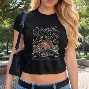Cowgirl Like Me Shirt, Character Jessie Toy Story Shirt, Tay Story Shirt, Vintage Western Tee, Toy Story Lovers Shirt image 1