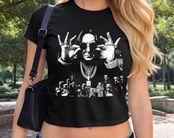 Prince Rapper Baby Tee, Comfort Colors Graphic Shirt, HP Hip Hop Tee, Gangsta Half Blood, Movie Meme, Potion Master, Gift for Movie Fans