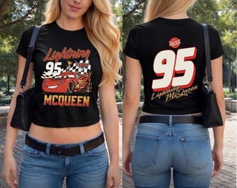Vintage Lightning McQueen Comfort Colors Shirt, Disneyland Pixar Cars Shirt, Retro McQueen Graphic Tee, Family Vacation Trip Shirt 2026