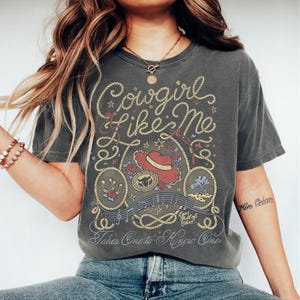 Cowgirl Like Me Shirt, Character Jessie Toy Story Shirt, Tay Story Shirt, Vintage Western Tee, Toy Story Lovers Shirt image 5