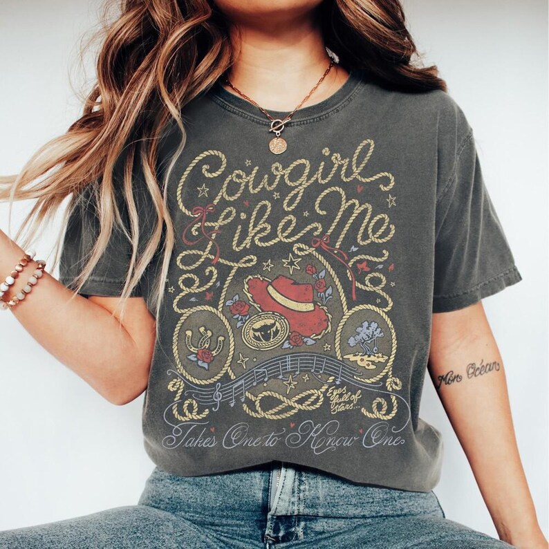 Cowgirl Like Me Shirt, Character Jessie Toy Story Shirt, Tay Story Shirt, Vintage Western Tee, Toy Story Lovers Shirt image 5