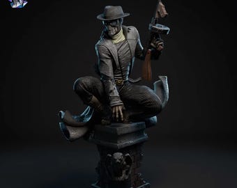 Spider-Man Noir 3D STL Model – High Detail Fan Art Statue (Digital Download)