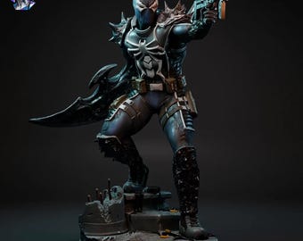 Fan Art Statue von Wirkstoff Venom 3D STL Model - Kunstharzfigur